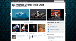 Desktop Screenshot of americancountrymusicchart.com